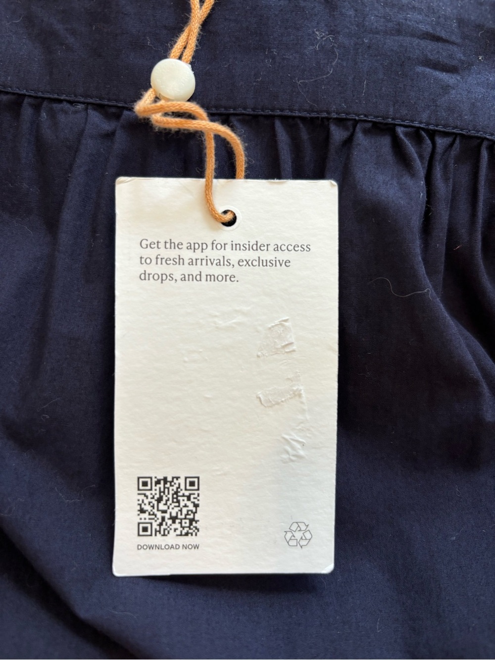 Quince 100% Organic Cotton Poplin Pintuck Maxi Skirt in Navy Blue Size XL. NWT - Picture 10 of 14
